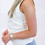 Jett Tank, Washed White