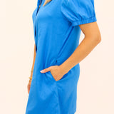Anderson Dress, Blue Jay