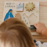 Mary's Garden Wooden Puzzle