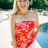 Boardwalk Brunch Top, Red