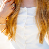 Vanilla Latte Sweater Top, Ivory