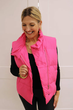 Perfectly Pink Puffer Vest
