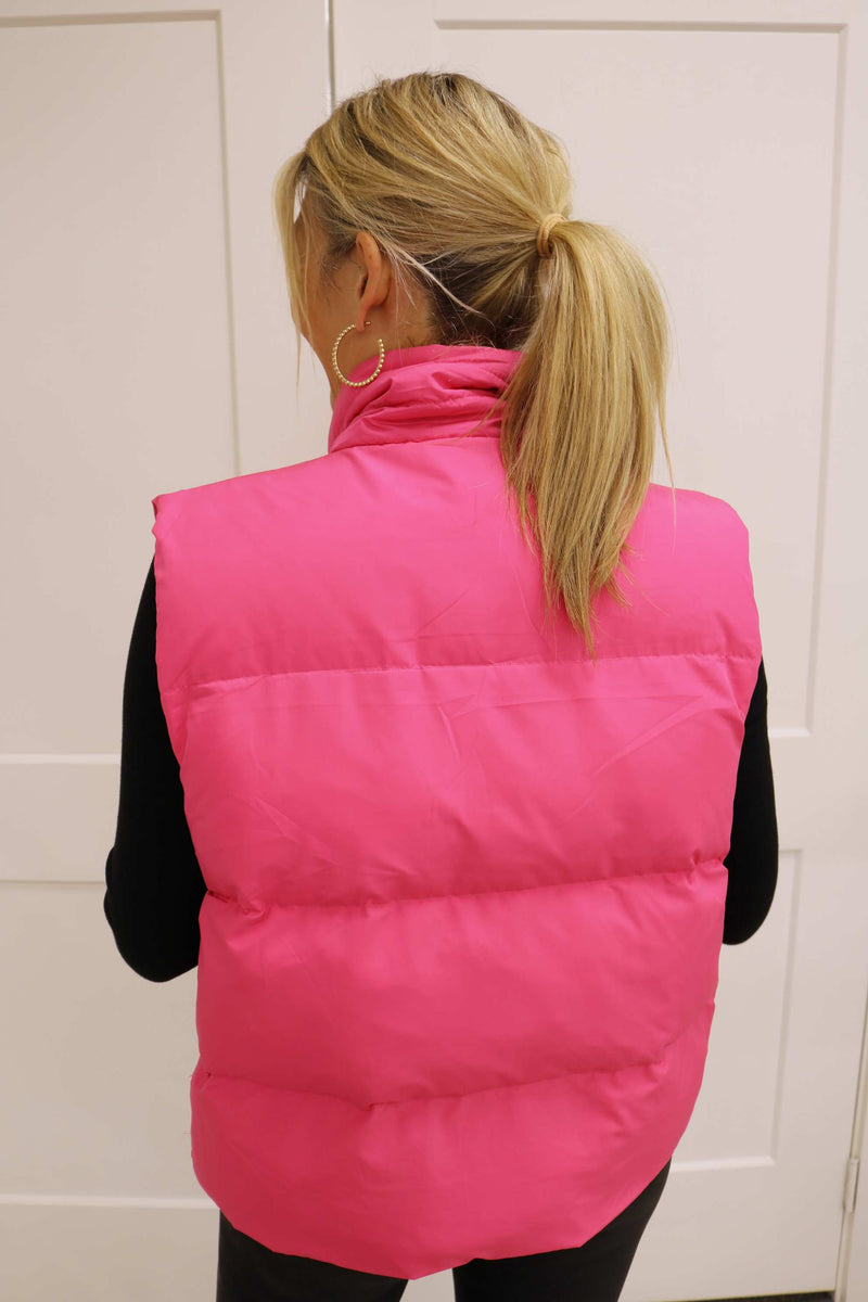 Perfectly Pink Puffer Vest
