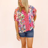 Avah Button Down Shirt, Kallie