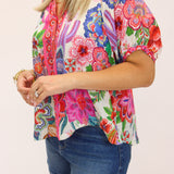 Avah Button Down Shirt, Kallie