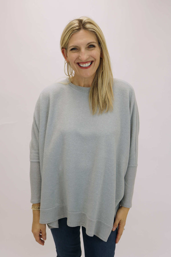 Brianna Sweater, Heather Gray