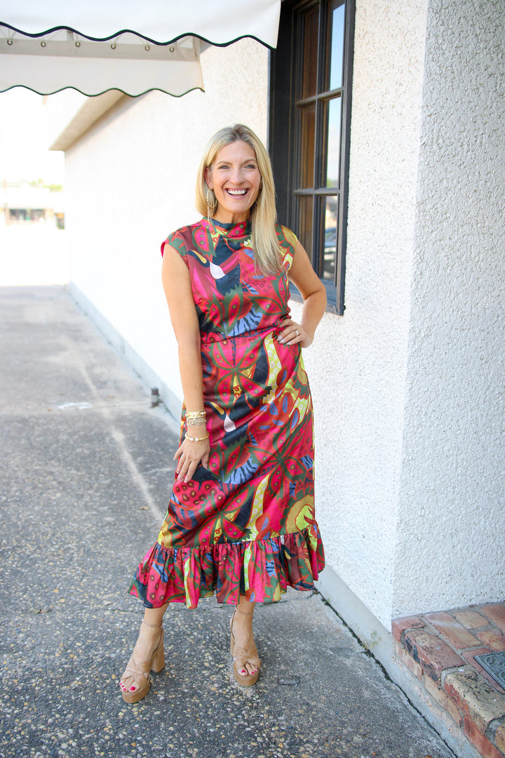 Estelle Dress, Jungle Floral