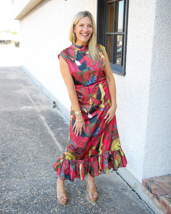 Estelle Dress, Jungle Floral