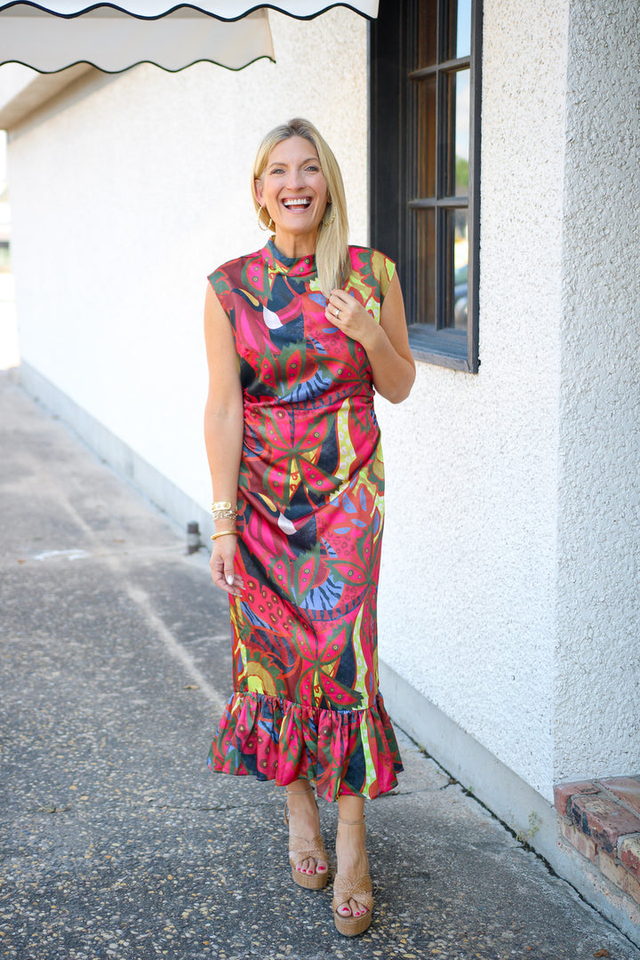 Estelle Dress, Jungle Floral