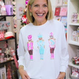 Three Nutcrackers Sarah Sweatshirt, White