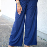 Nicolette Pant Lightweight Jude Cloth, Navy