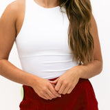 Nico Bodysuit, White