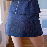 Milani Denim Mini Skirt, Denim Blue