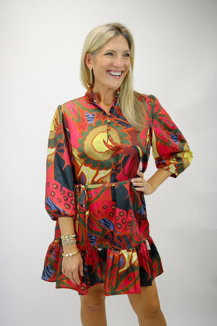 Presley Dress, Jungle Floral