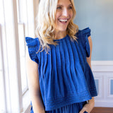 Front Porch Swing Top, Denim