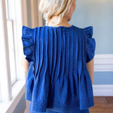 Front Porch Swing Top, Denim