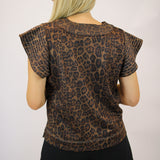 Wild About You Top, Brown