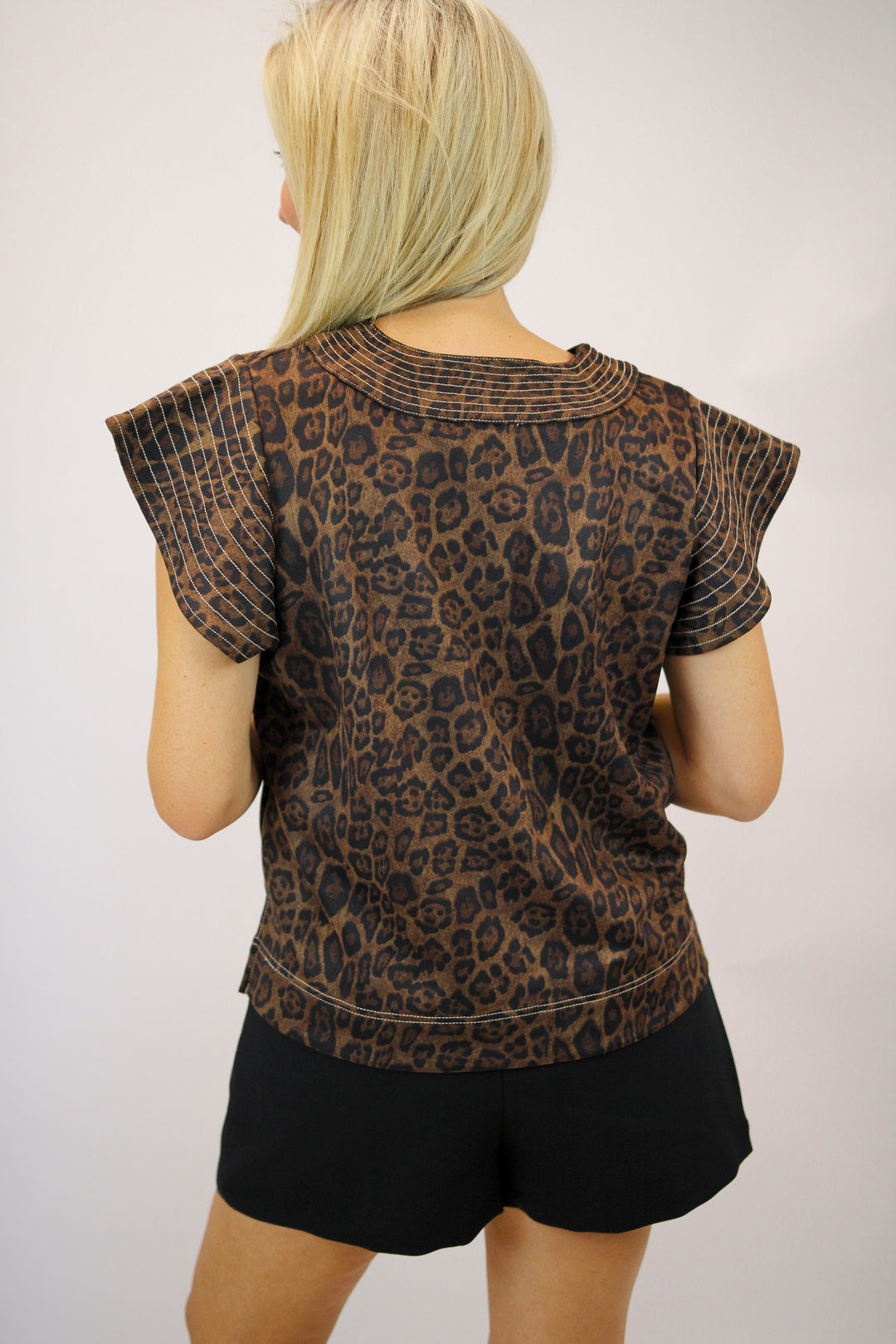 Wild About You Top, Brown