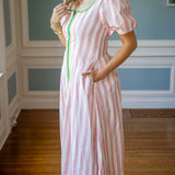 Melon Muse Dress, Pink/Green