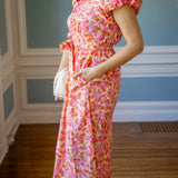 Stay Forever Dress, Orange Combo