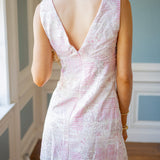 Blushed Willow Mini Dress, Baby Pink