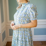 Forget Me Not Dress, Blue