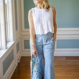 Breezy Denim Pull-On Jeans, Dusk