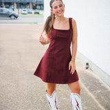 Ready For It Mini Dress, Maroon