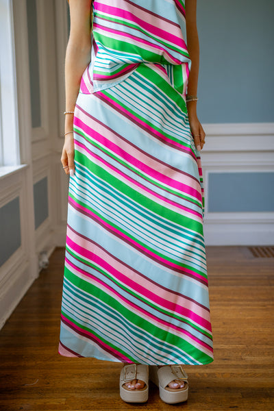Party in Paradise Skirt, Multi
