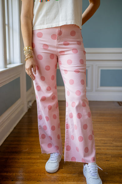 Sprinkle Me Sweet Pants, Blush