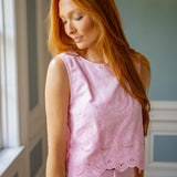 Made to Charm Top, Pink