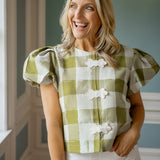 Isabella Top, Gingham