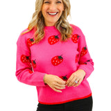Picking Strawberries Sweater