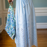 In The Moment Skirt, Light Blue
