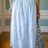 In The Moment Skirt, Light Blue