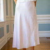 Glow Getter Midi Skirt, Blush Pink