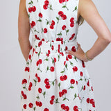 Cherry On Top Dress, White