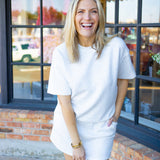 Favorite Adventure Top, Light Heather Grey