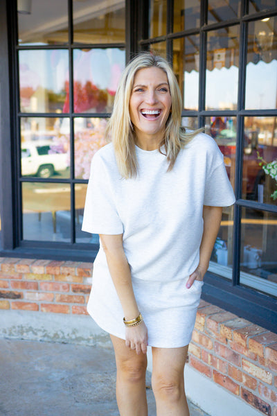 Favorite Adventure Top, Light Heather Grey