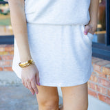 Favorite Adventure Skort, Light Heather Grey
