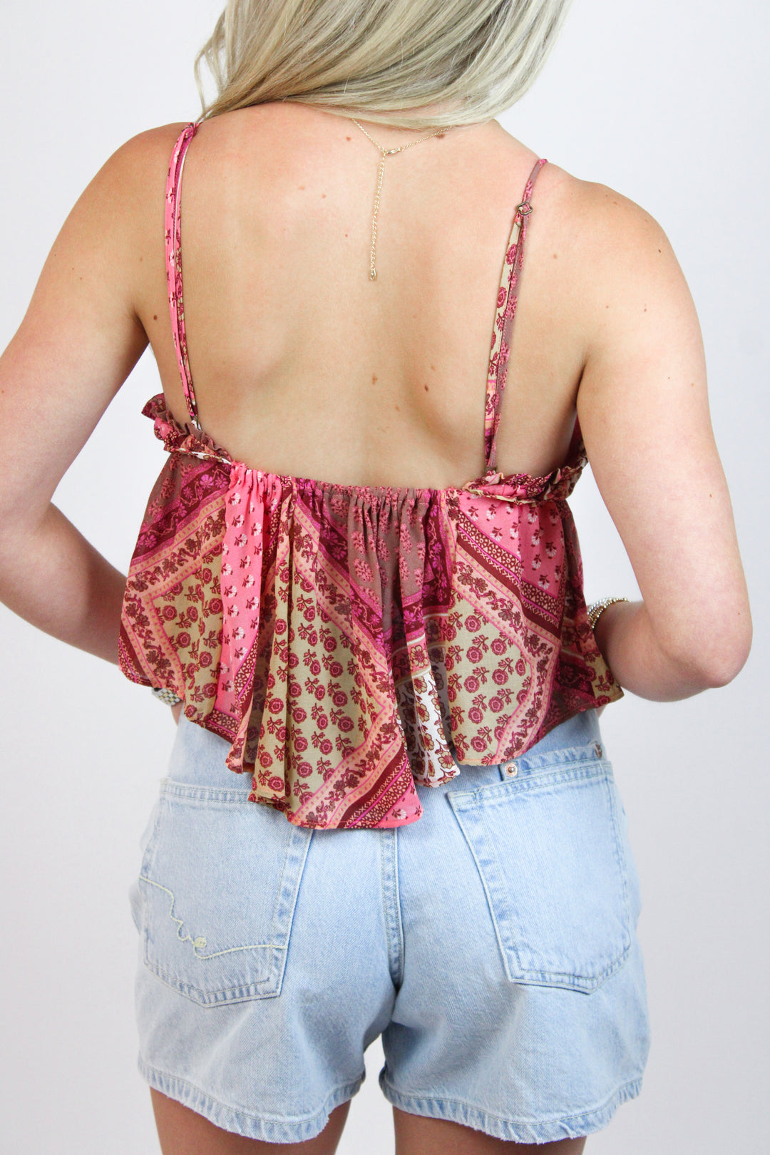 Alix Printed Tank, Confetti Combo