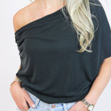 Blake Knit Top, Black