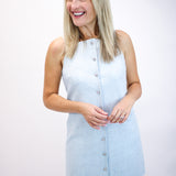 Haley Dress, Blue