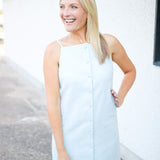 Haley Dress, Blue