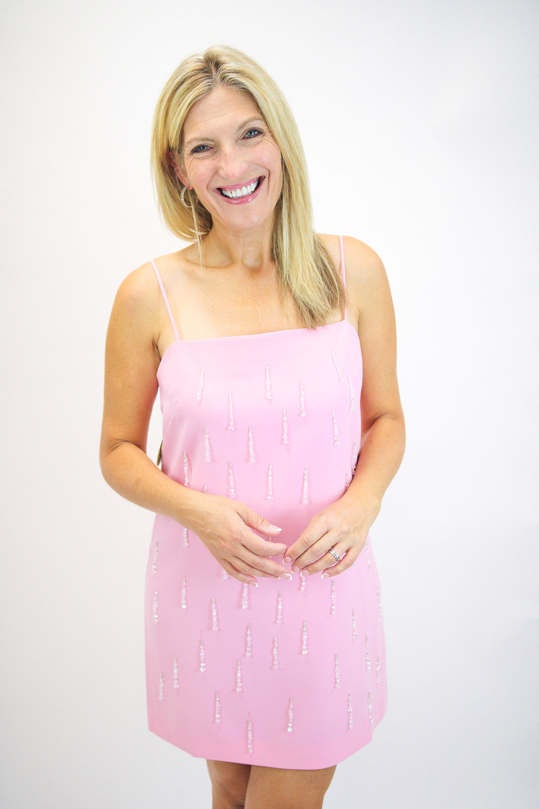 Carolina Dress, Pink