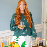 Sweet Pea Sweater, Green