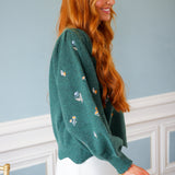 Sweet Pea Sweater, Green