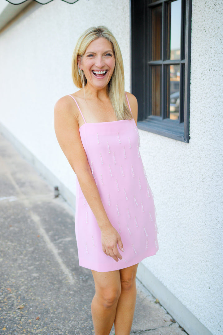 Carolina Dress, Pink