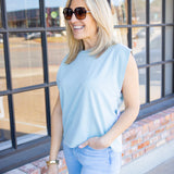 Better Muscle Tee, Cameo Green