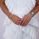 Simply Unforgettable Ruffle Dress, White